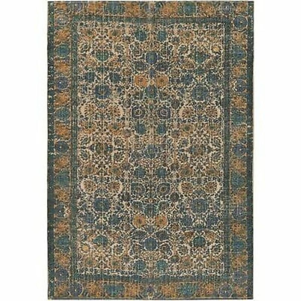 Surya SDI-1001 Shadi Area Rug 2' x 3' / Khaki/Teal